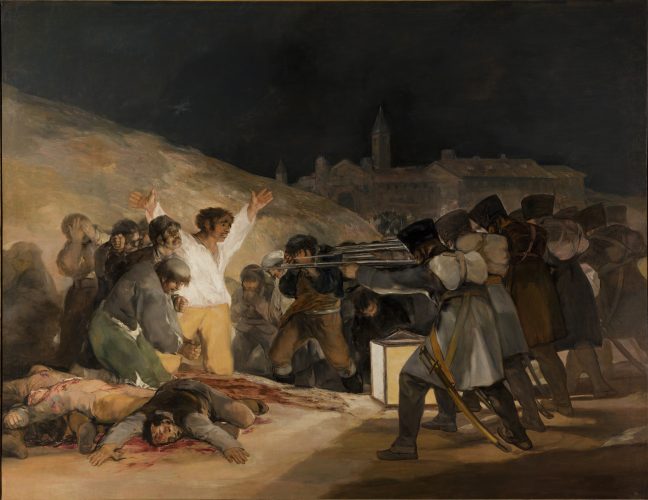 O quadro de Francisco José de Goya y Lucientes pode ser visto no Museu do Prado, em Madrid.